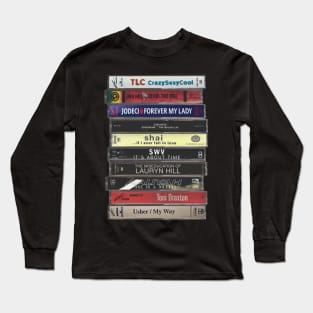 Hip hop playlist 90s Long Sleeve T-Shirt